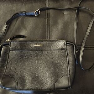 Nine West Elegant Black Crossbody Bag